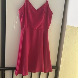 Everly Pink Mini Flowy Dress